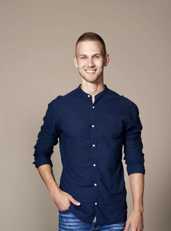 Her ses et billede af ejeren, Mikkel